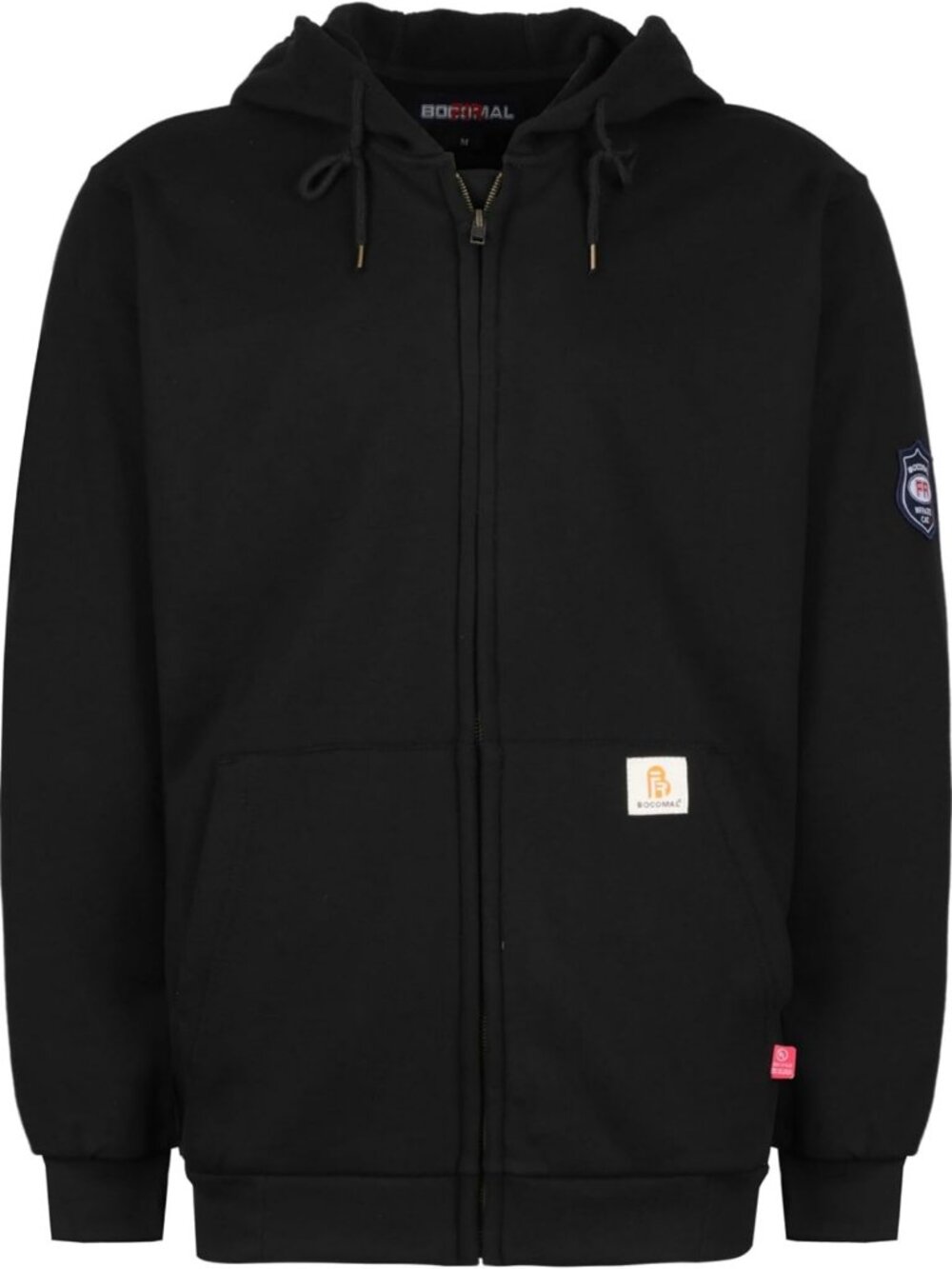 Cozy Flame Resistant Fleece Hoodie with Zipper Front - 10.5oz Sweatshirt